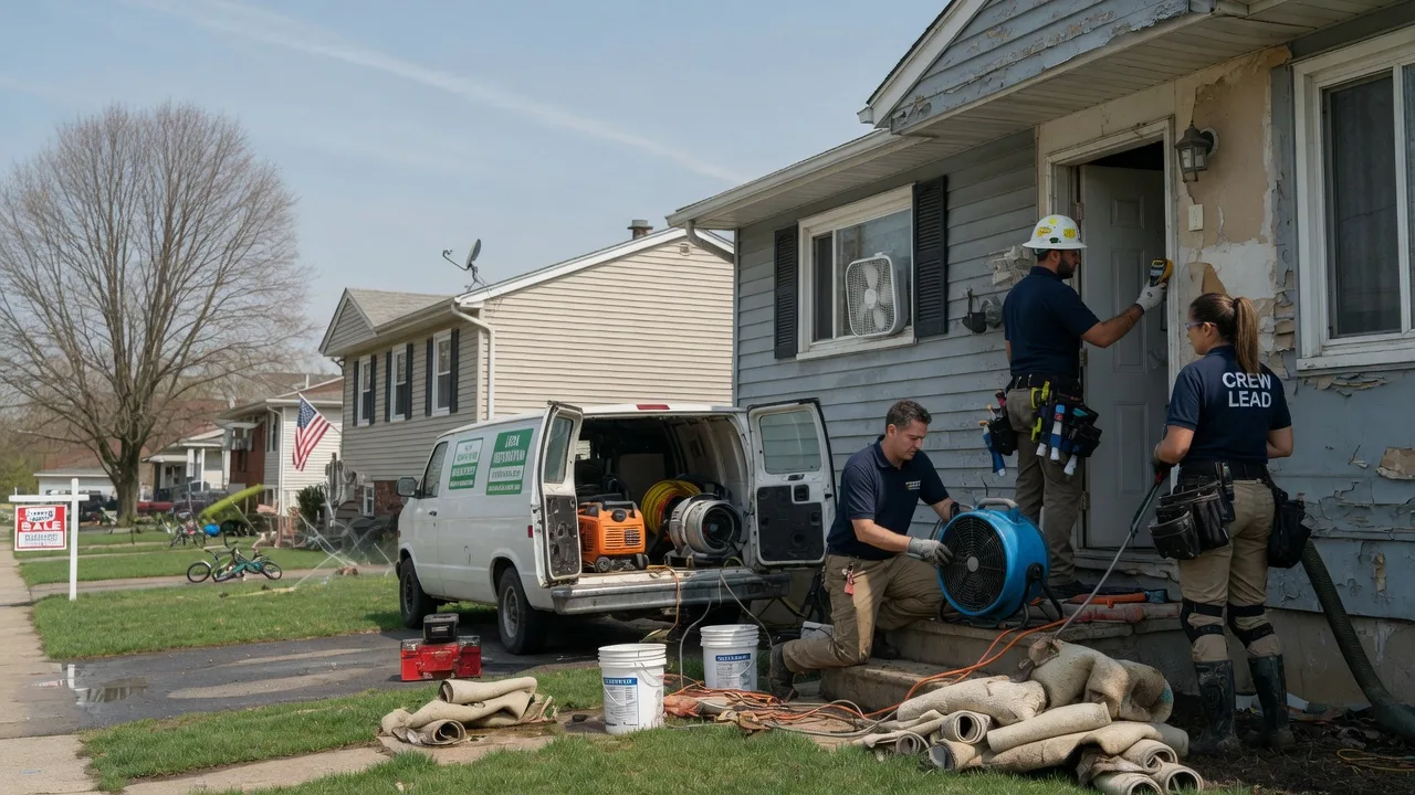 Flood Cleanup in York, SC near me